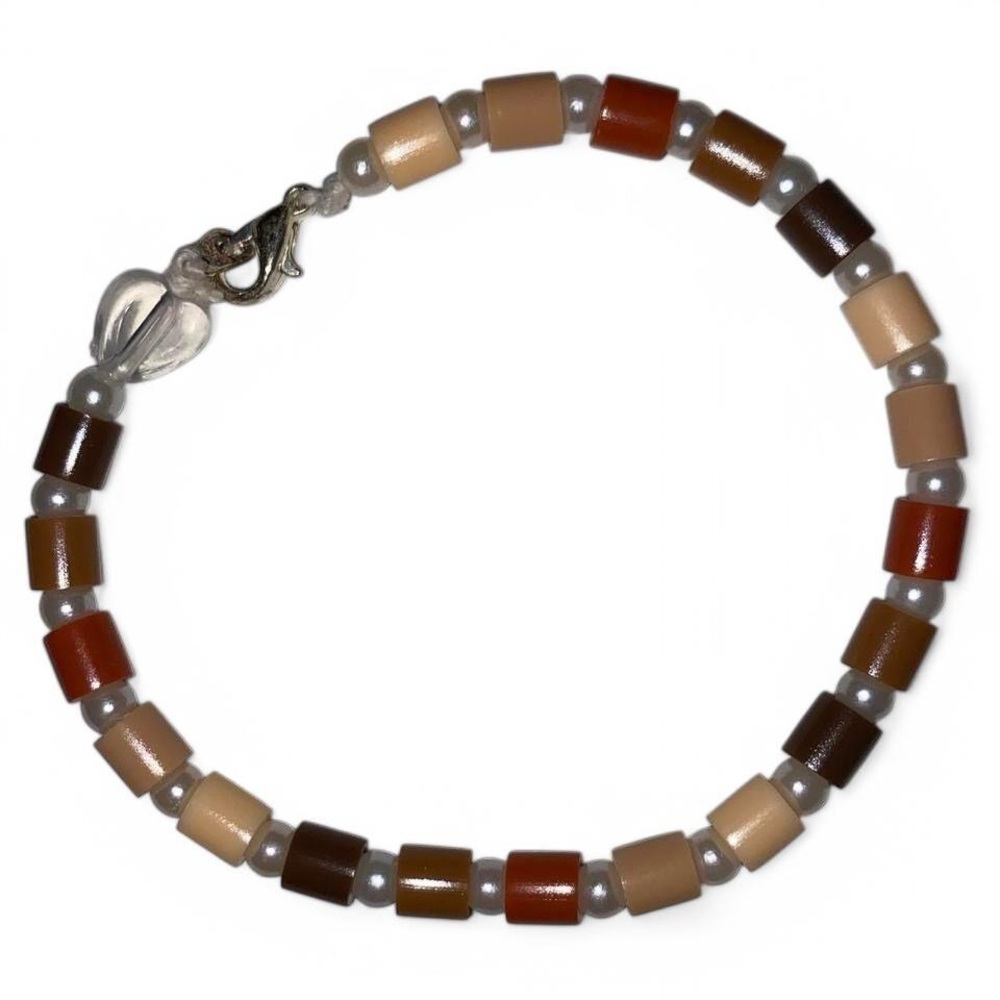 Brown and Tan Bracelet
